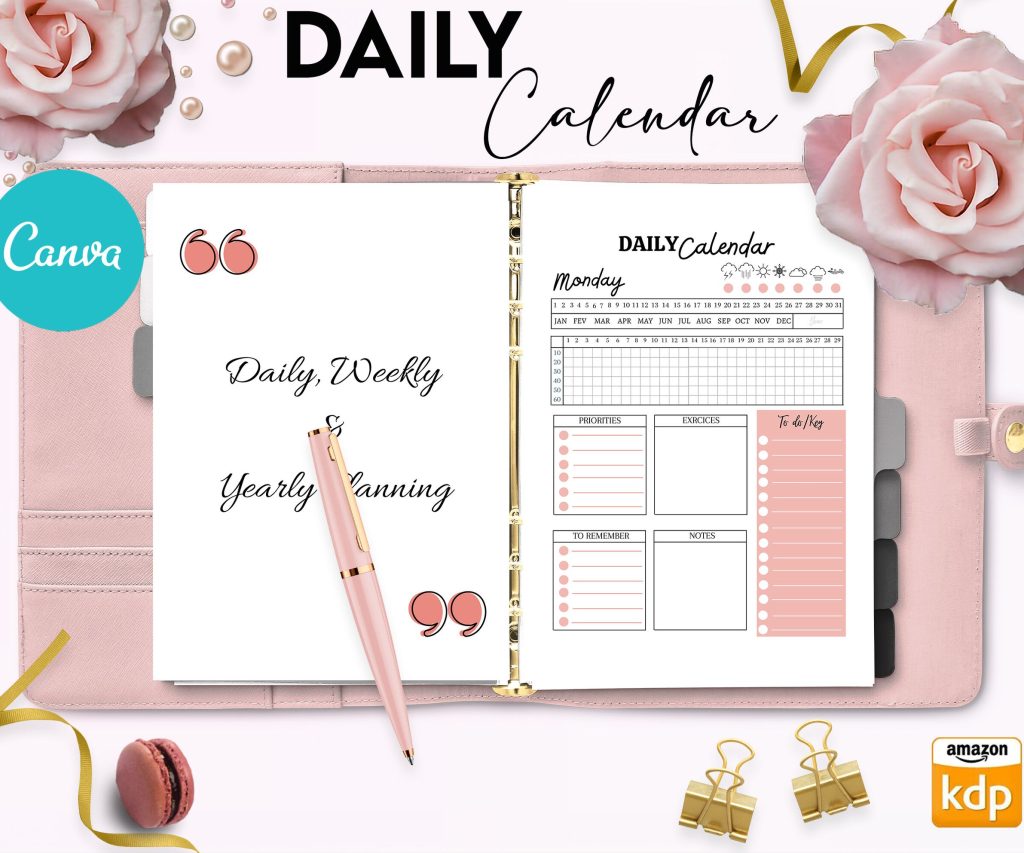 Adult ADHD +160 editable Canva Life Planner Templates for Journal, Canva Planner editable interiors bundle as print PDF adhd