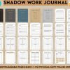 Shadow Work Journal Shadow work guided journal With Prompts 100 Editable Templates, 8.5×11″ Canva Planner editable interiors Bundle COMMERCIAL Use guided journal