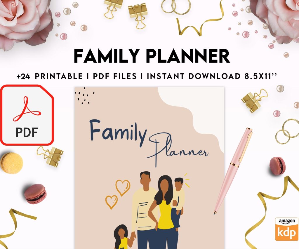 Family Health History, Personal Health History, Medical Record Tracker, Medical Appointment Tracker, Physician Form template, PDF Printable, 8,5×11″ A4 size appointment journal