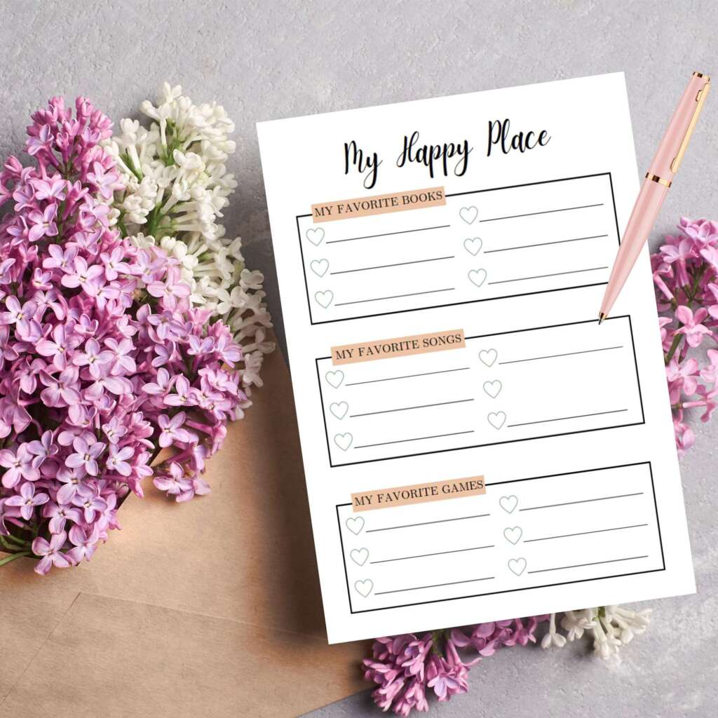 Self-care self love wellness, guided journal With Prompts 63 Pages PDF, 8.5×11" Printable Planner PDF Bundle COMMERCIAL Use
