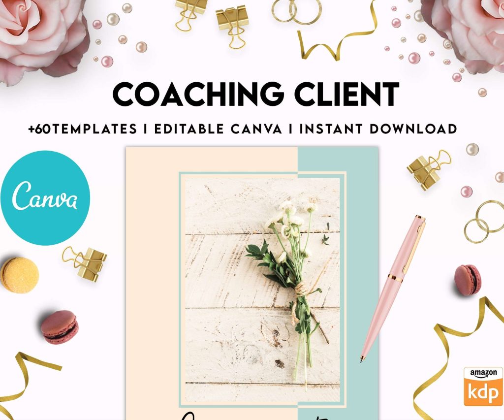 Coaching client welcome packet, client onboarding bundle, life coach guide