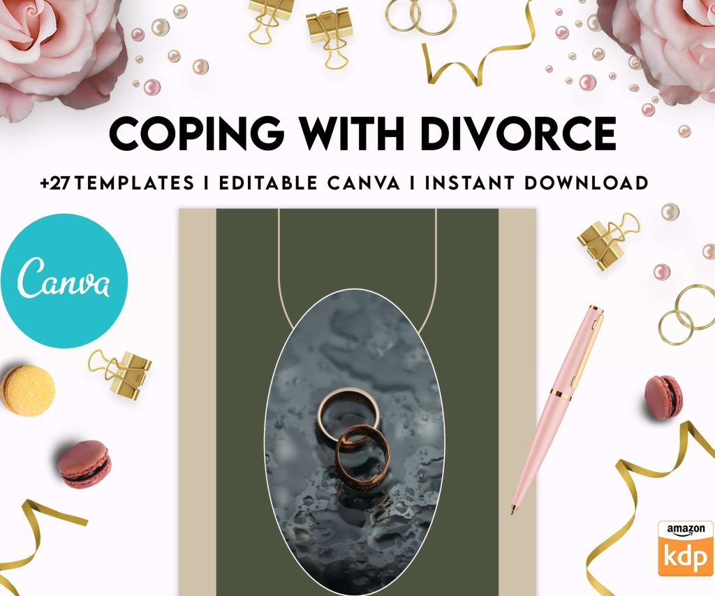 Coping with Divorce for adults, Canva Editable Templates