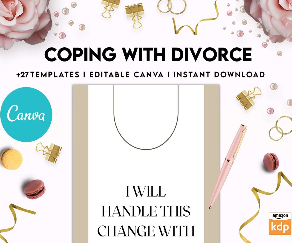 Coping with Divorce for adults, Canva Editable Templates