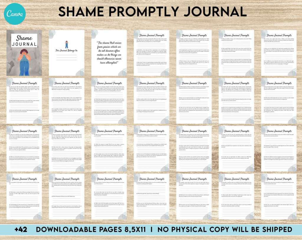 Self Esteem Worksheets, Shame, Guilt, Embarrassment Distinct Emotions ...