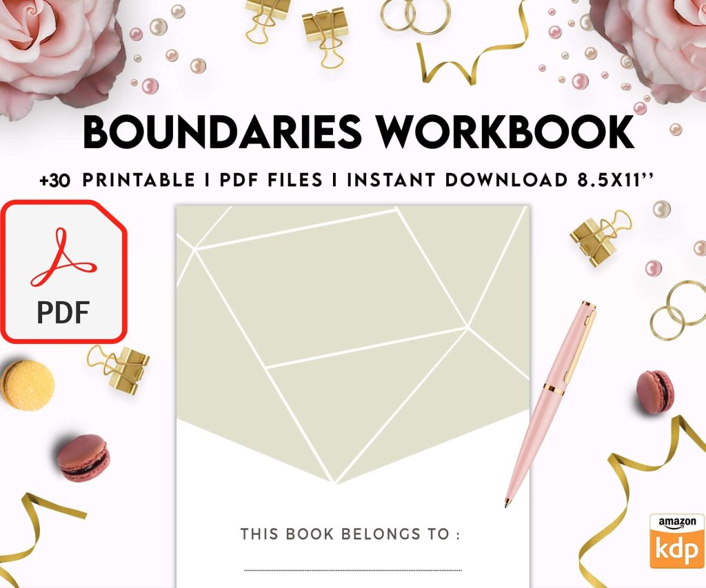 Boundaries workbook, Communicating, PDF file 8,5×11 inch