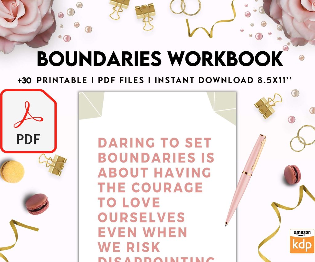 Boundaries workbook, Communicating, PDF file 8,5×11 inch