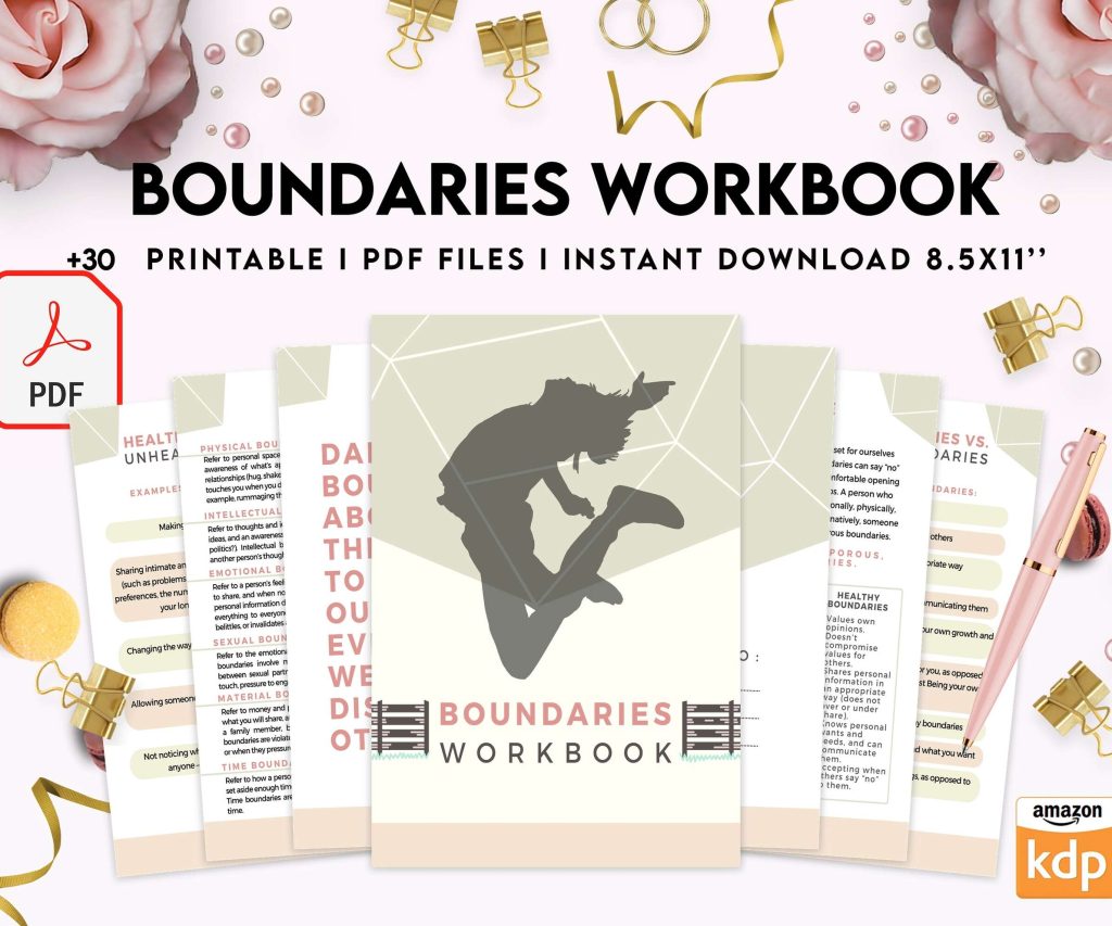 Boundaries workbook, Communicating, PDF file 8,5×11 inch