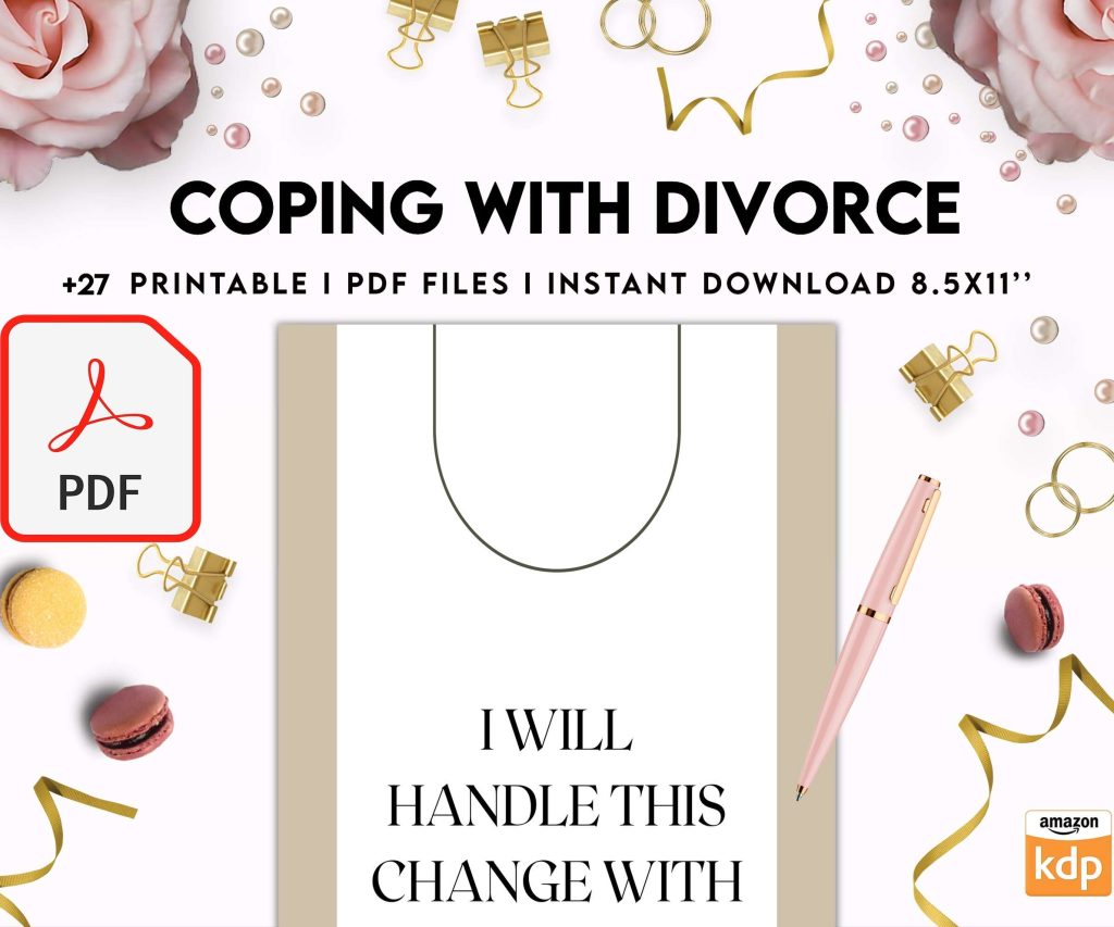 Coping with Divorce for adults, PDF file 8,5×11 inch
