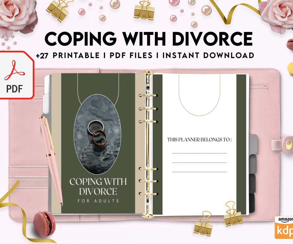 Coping with Divorce for adults, PDF file 8,5×11 inch