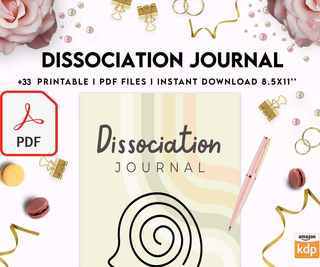 Dissociation journal, dissociative disorders, Trauma, stress disorder, ptsd, PDF file 8,5×11 inch