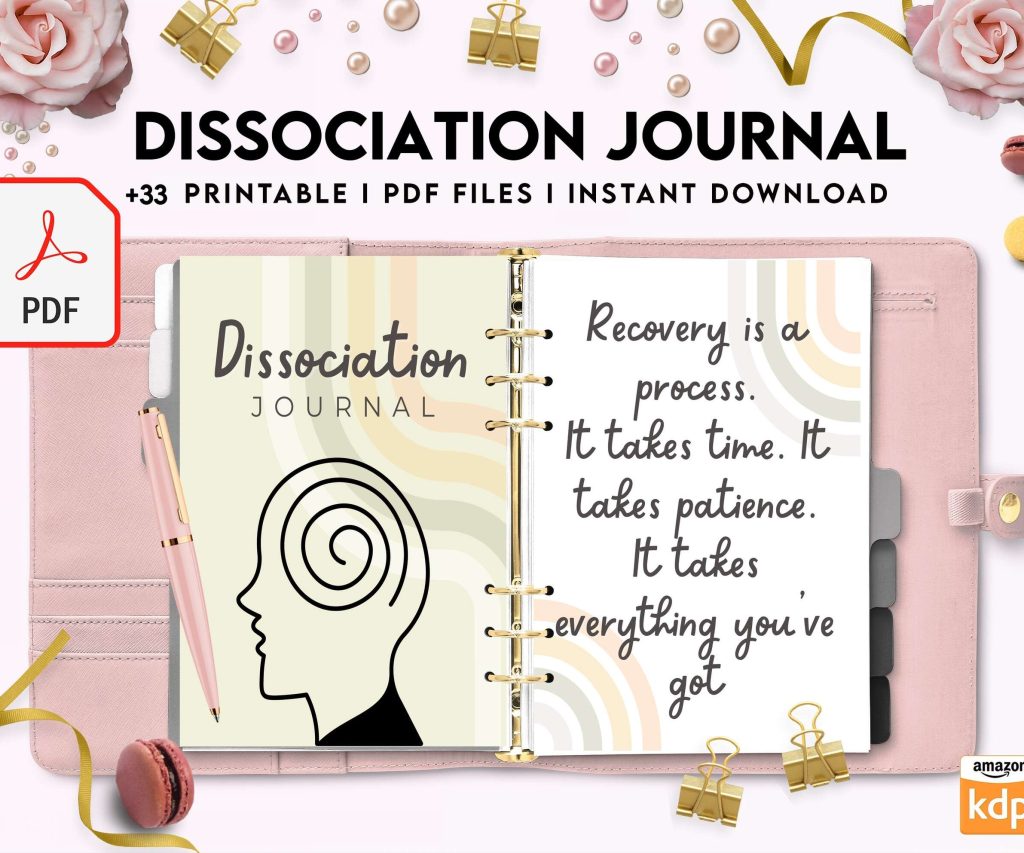 Dissociation journal, dissociative disorders, Trauma, stress disorder, ptsd, PDF file 8,5×11 inch