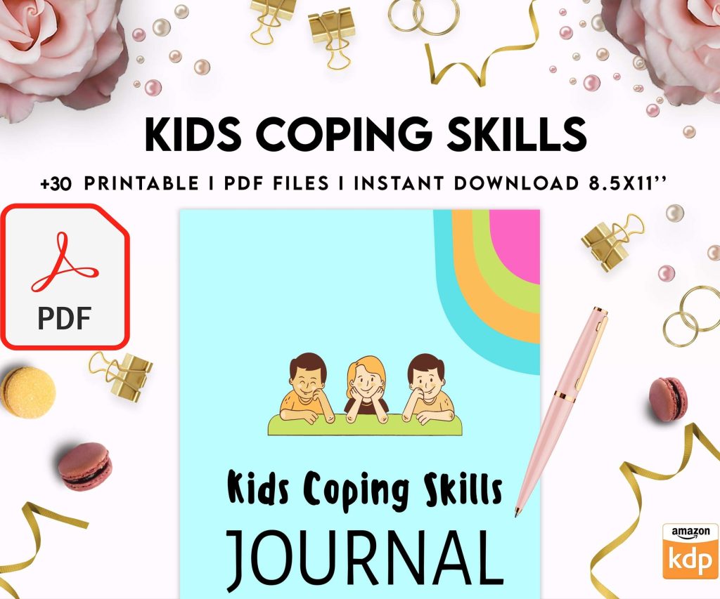 Kids Coping Skills, kids therapy, kids self discovery, kids self esteem, kids Limiting Beliefs Digital Download PDF file 8,5×11 inch