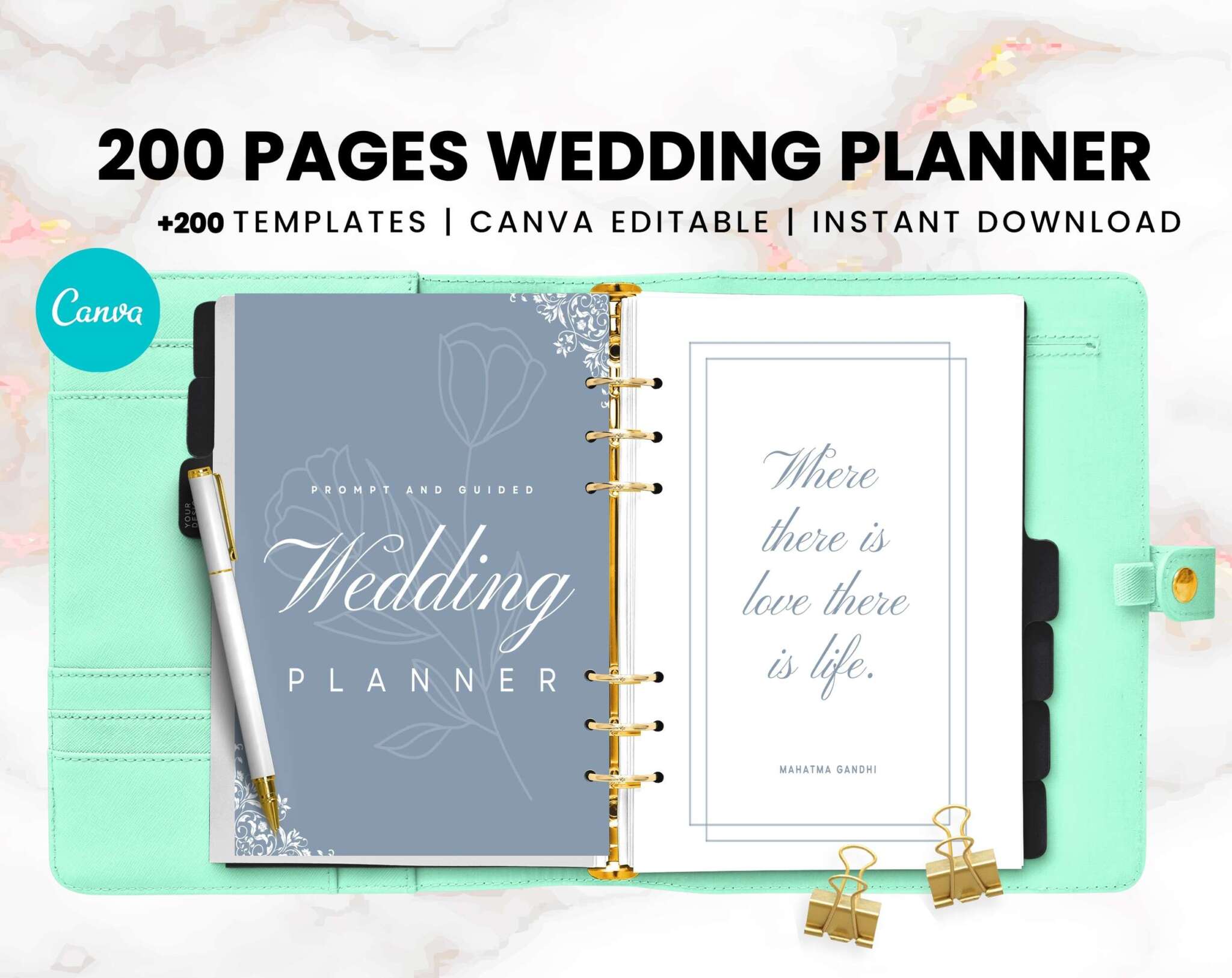 Customizable Planner Pages