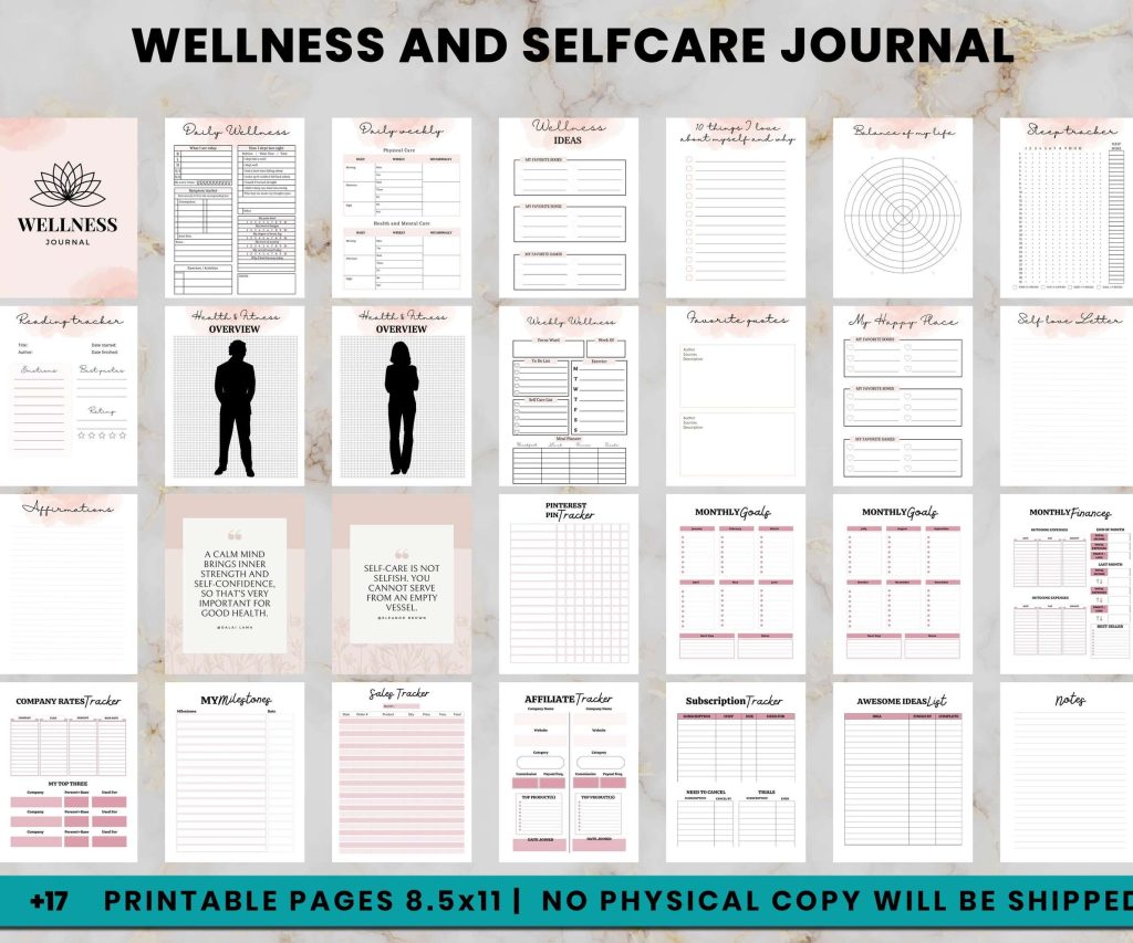 PDF-Wellness-and-Selfcare-Journal