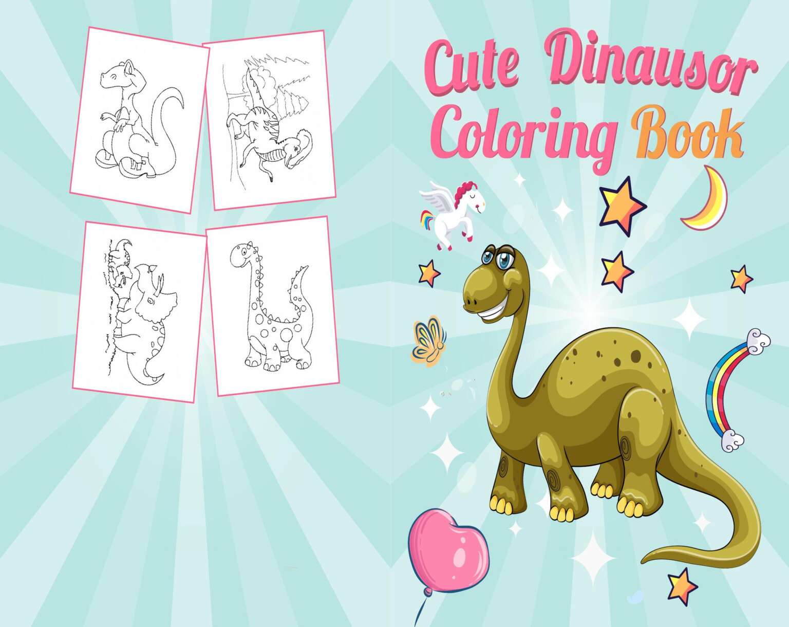 +2500 Printable Coloring Pages Bundle for kids