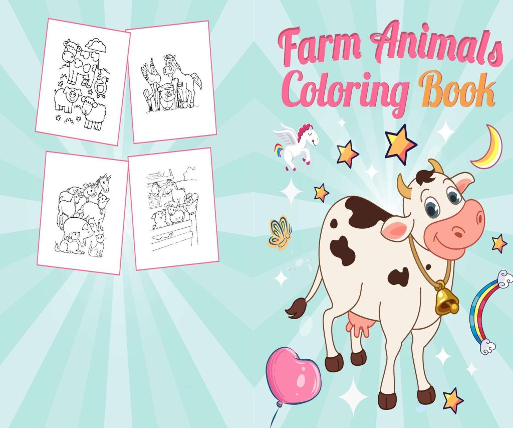 +2500 Printable Coloring Pages Bundle for kids, Cute Coloring Pages for children Girls, Boys PDF Format