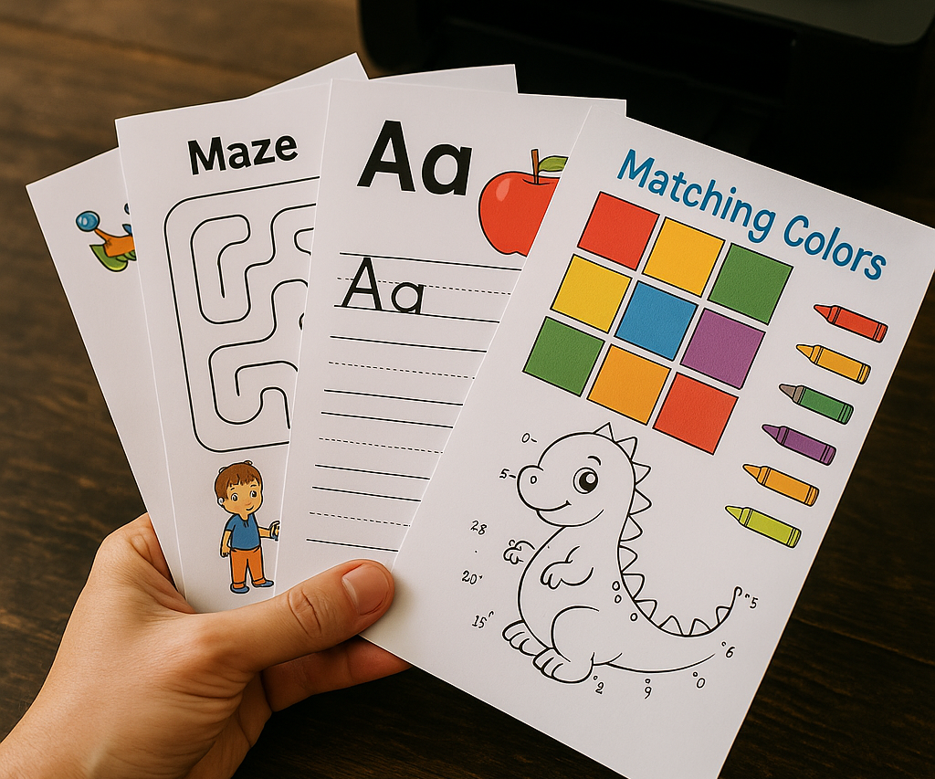 +30 000 Printable activity Pages Bundle for kids, Cute Coloring Pages for children Girls, Boys PDF Format