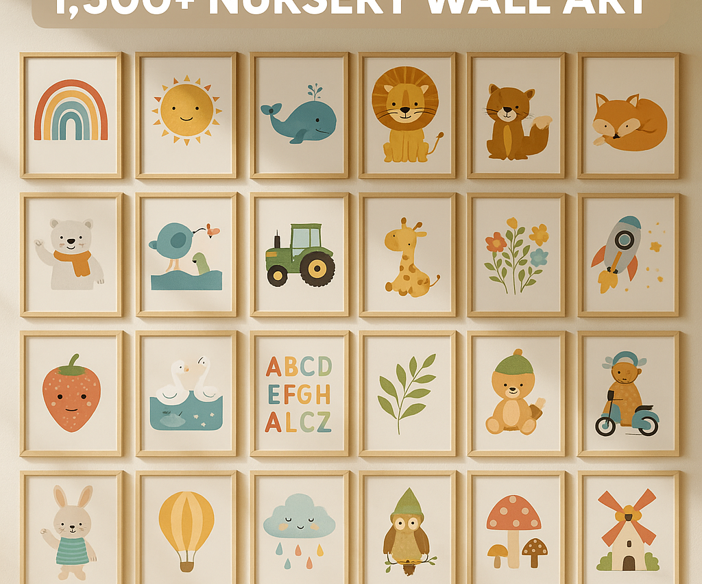 +30 000 Printable activity Pages Bundle for kids, Cute Coloring Pages for children Girls, Boys PDF Format