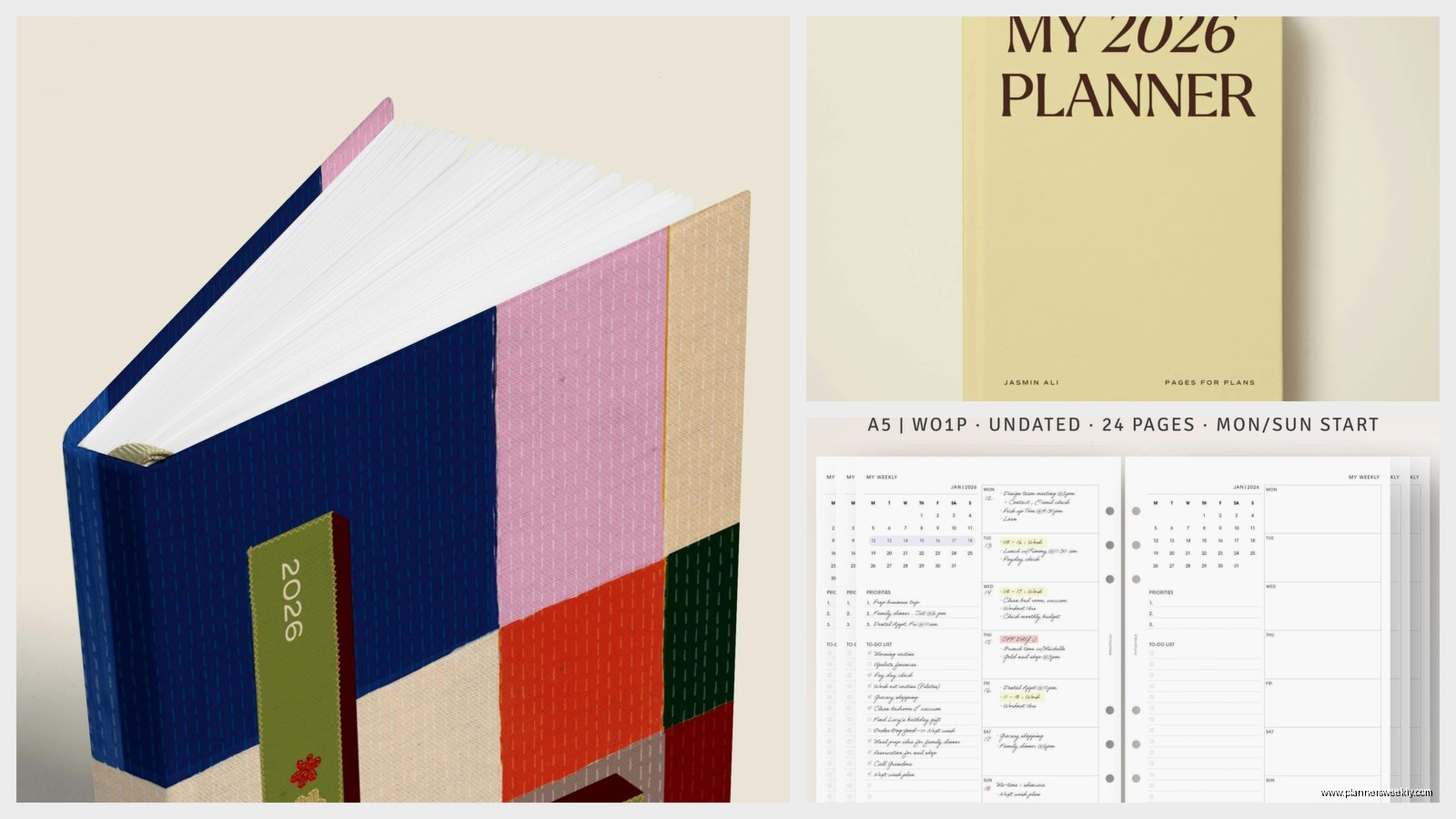 2026 Weekly Diary: Best Planning & Journal Options