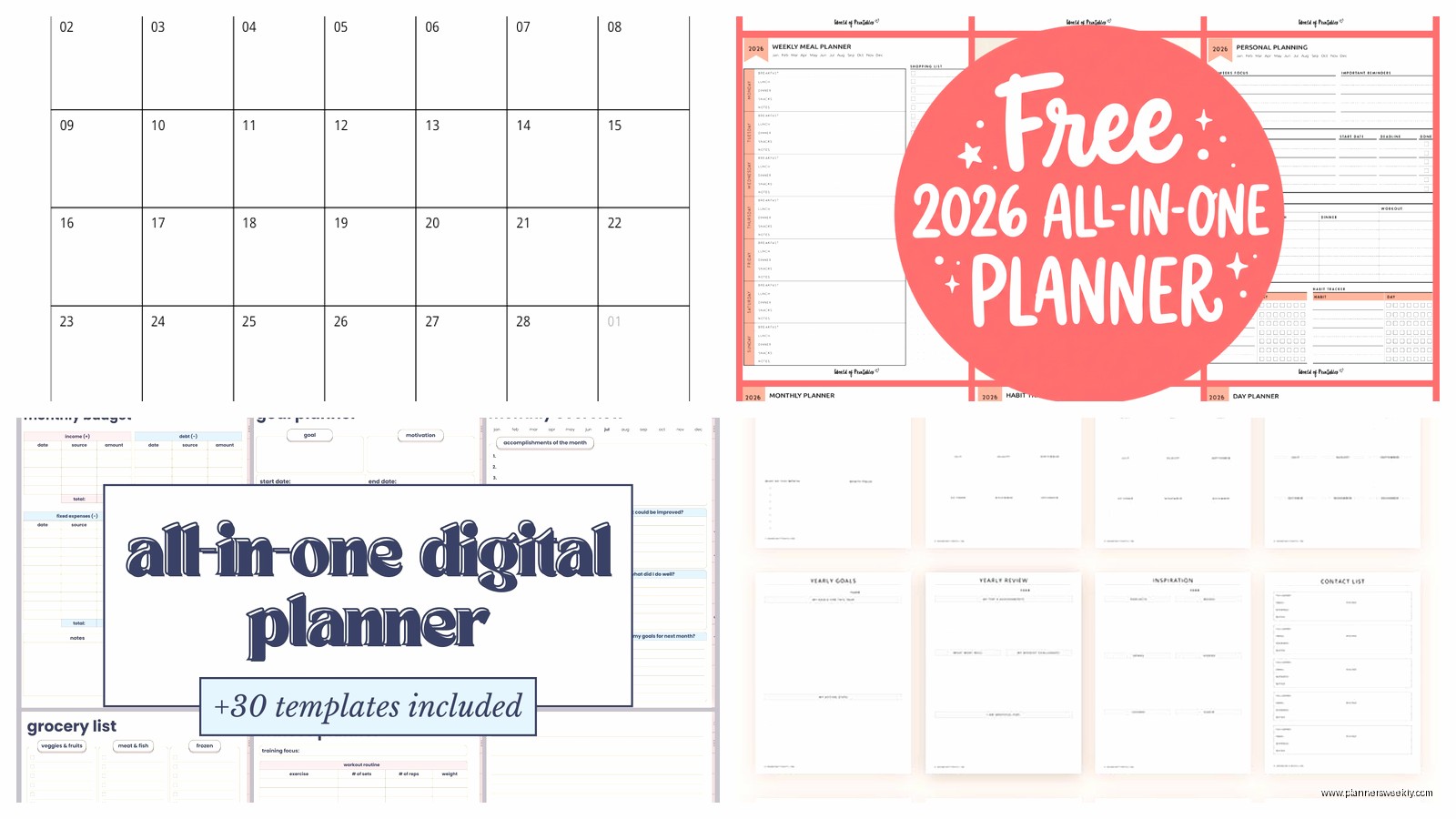 2026 Daily Monthly Planner: Best Combo Options