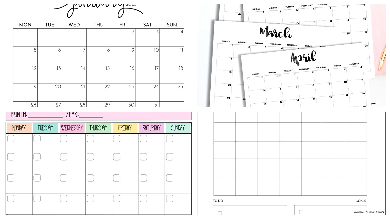 Best Monthly Planners 2026: Reviews & Buying Guide