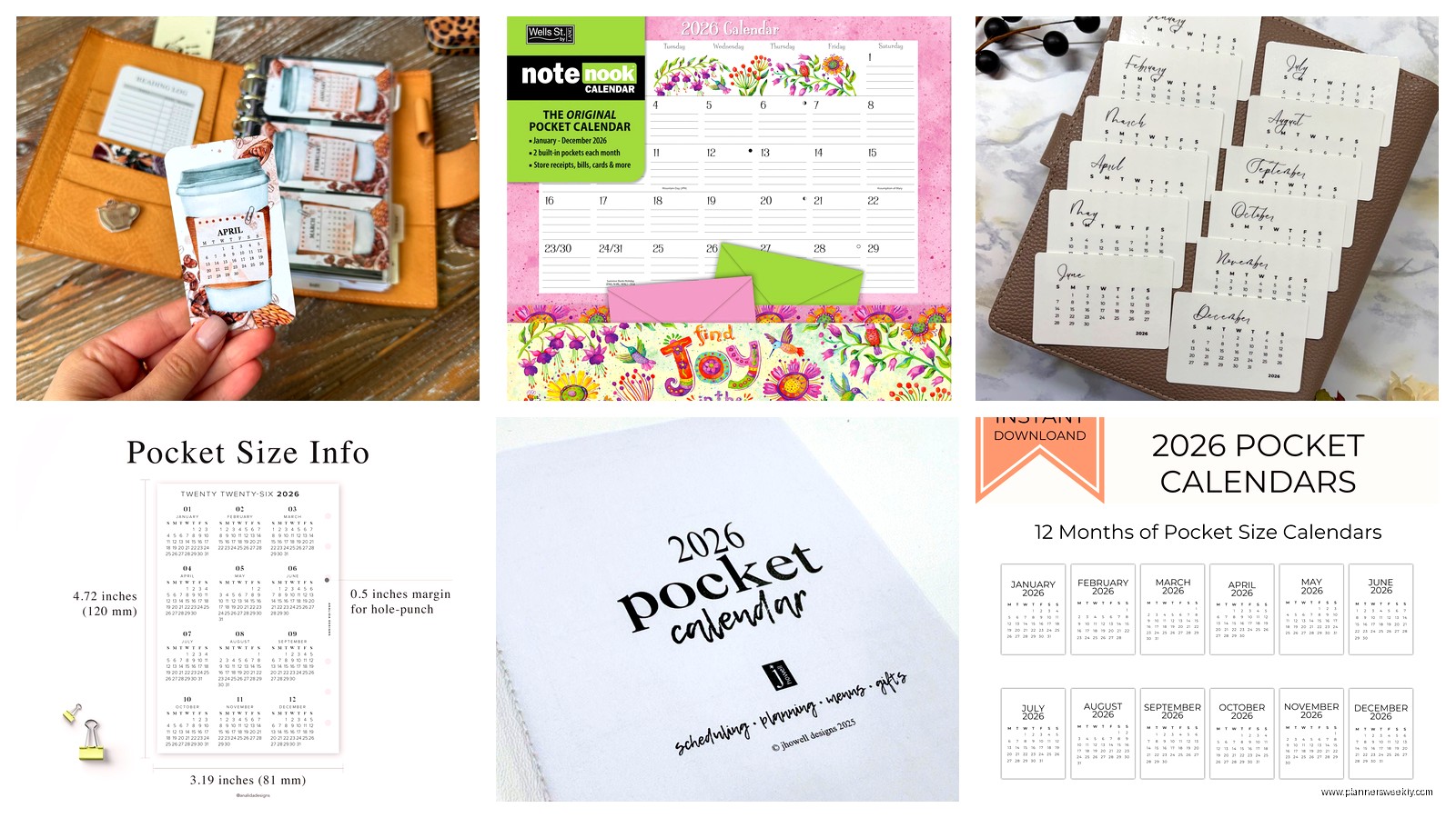 Best Pocket Calendars 2026: Reviews & Comparisons