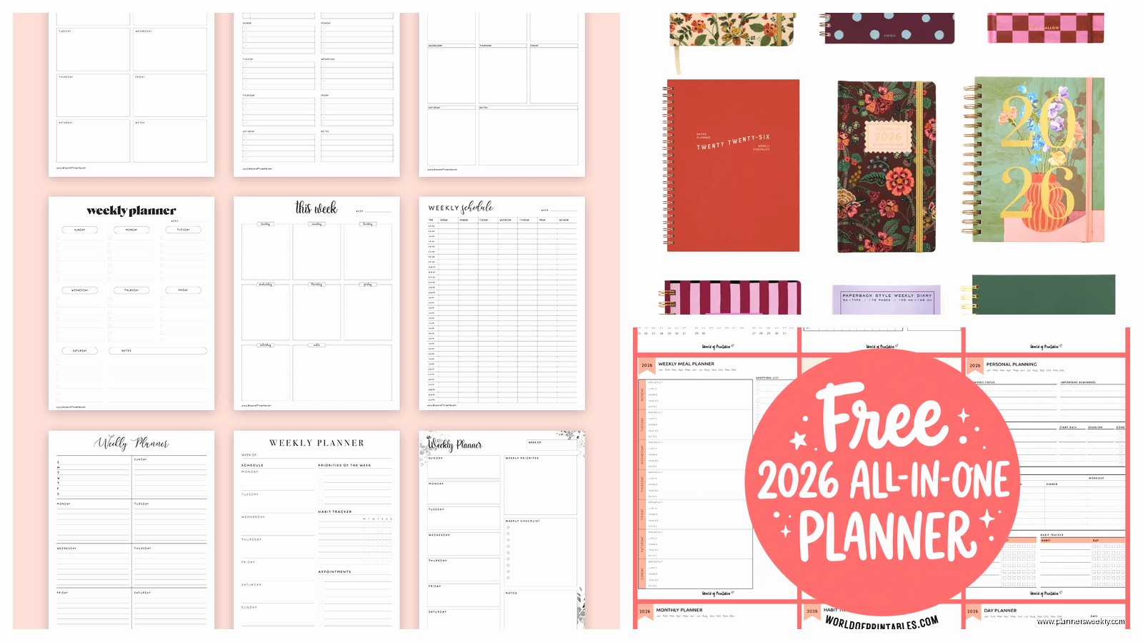 2026 Weekly Diary: Complete Buying Guide & Reviews