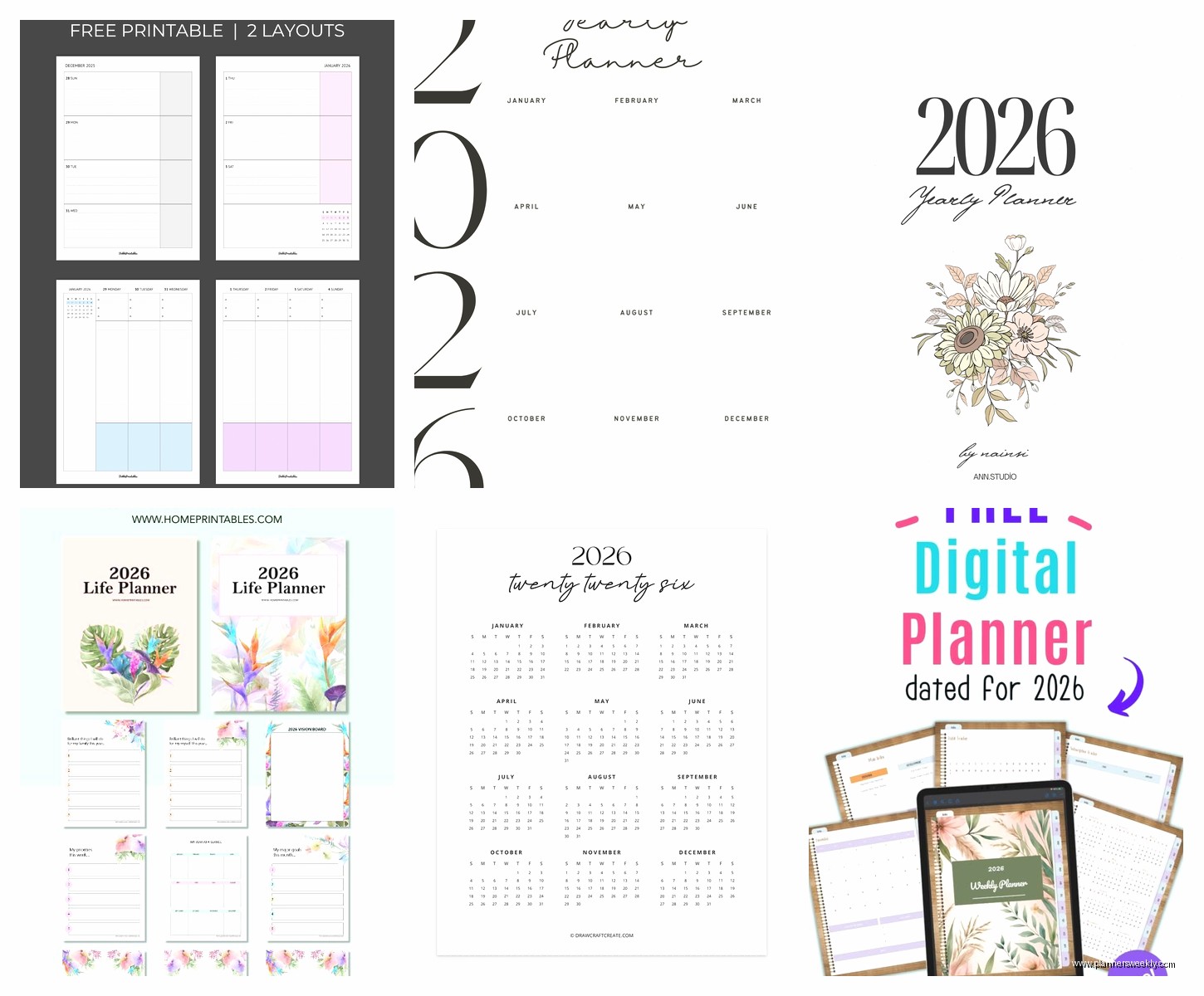 2026-2028 Weekly Planner: Multi-Year Planning Solutions