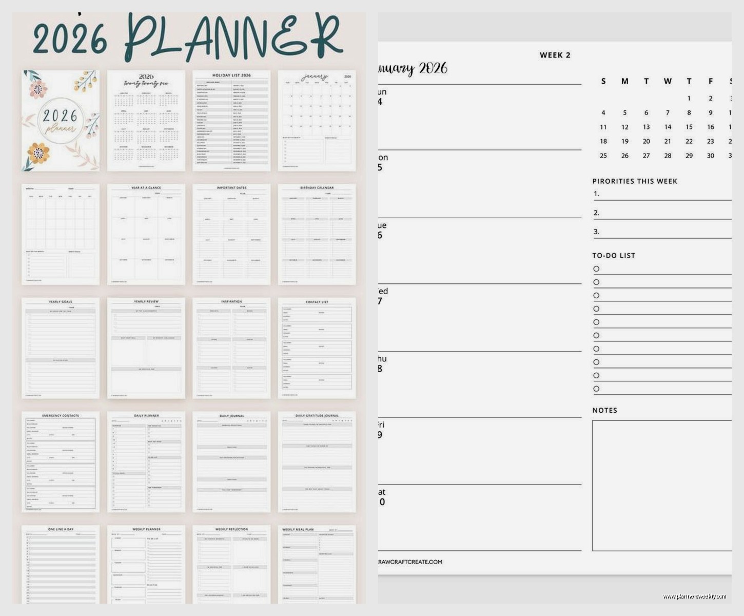 2026-2028 Weekly Planner: Multi-Year Planning Solutions