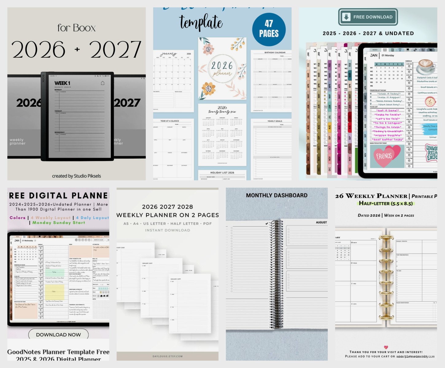 2027 Weekly Planner: Complete Buying Guide & Reviews