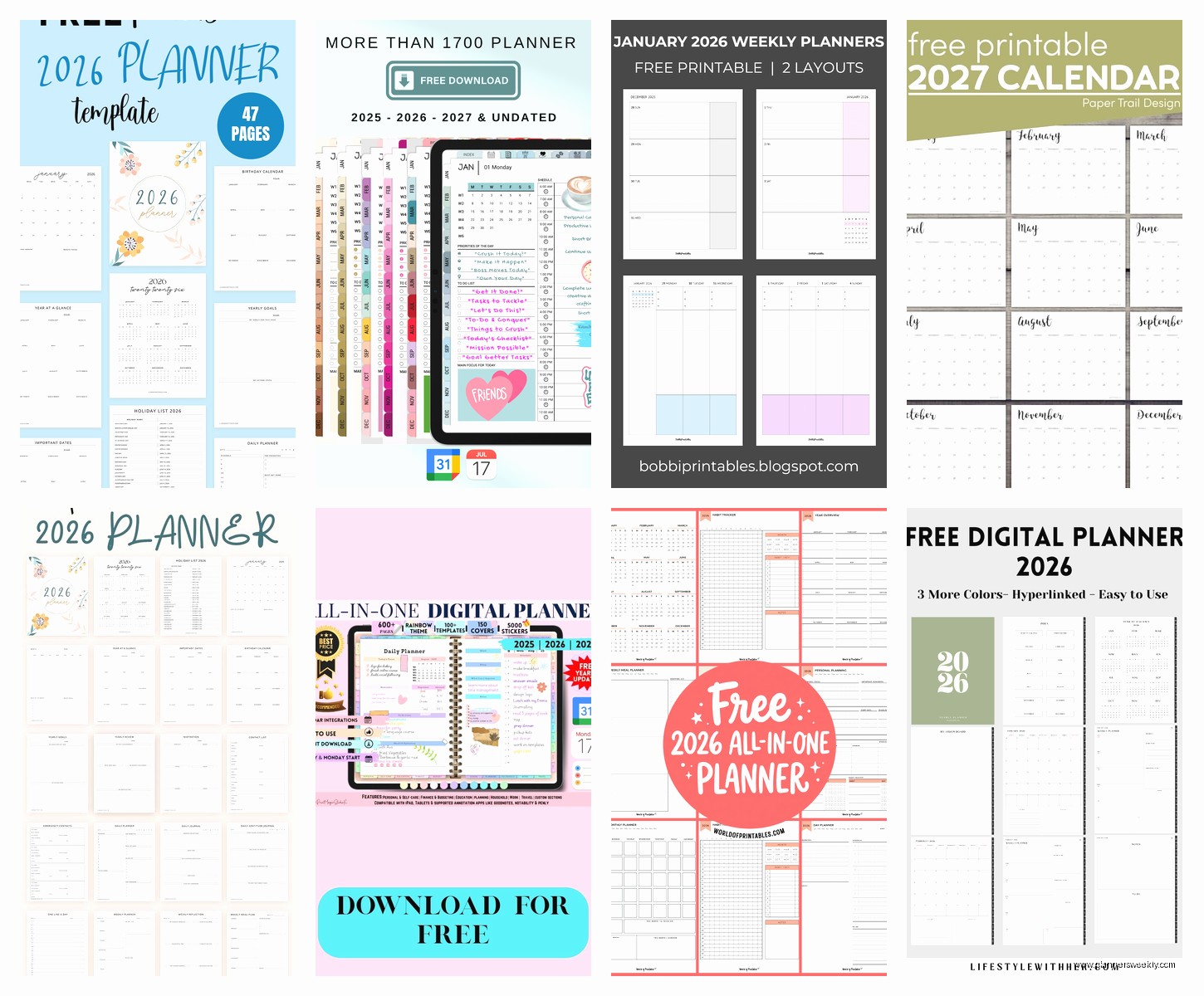 Best 2027 Weekly Planners: Complete Comparison Guide