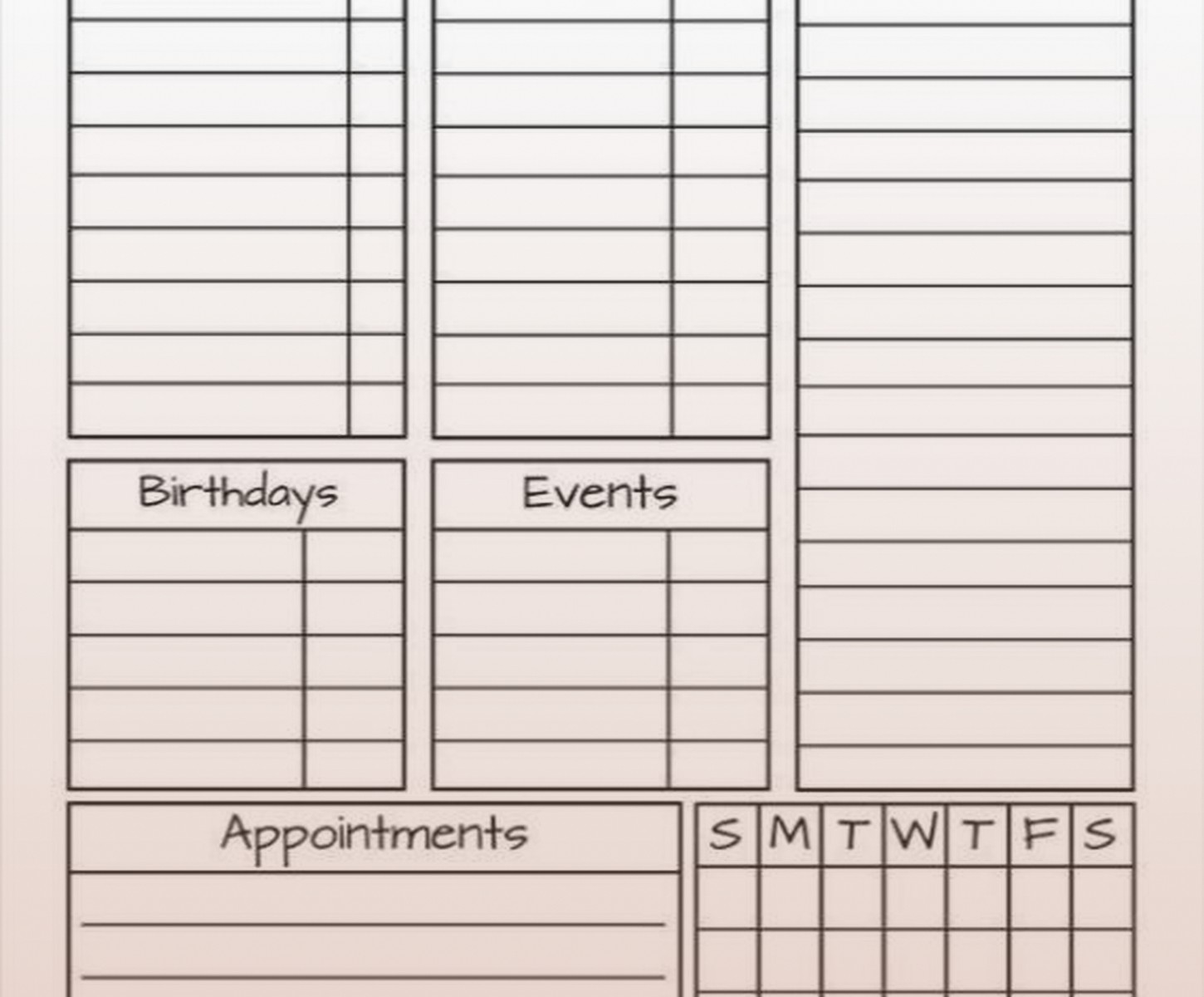 At a Glance Weekly Monthly Planner: Product Guide