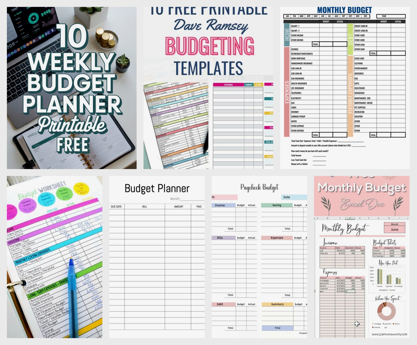 Printable Budget Planner: Free Templates & Finance Tools