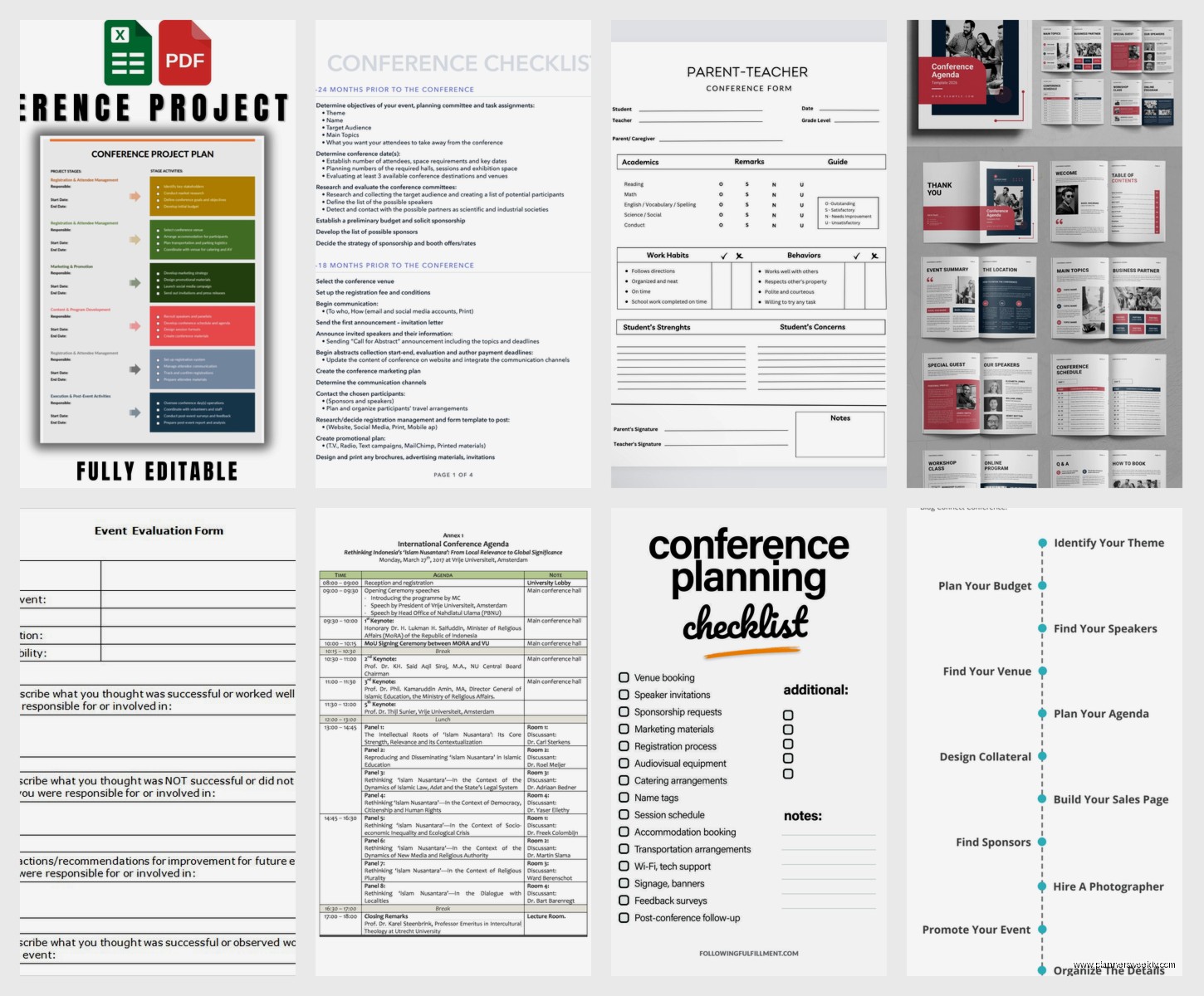 Conference Planning Template: Free Event Management Tools