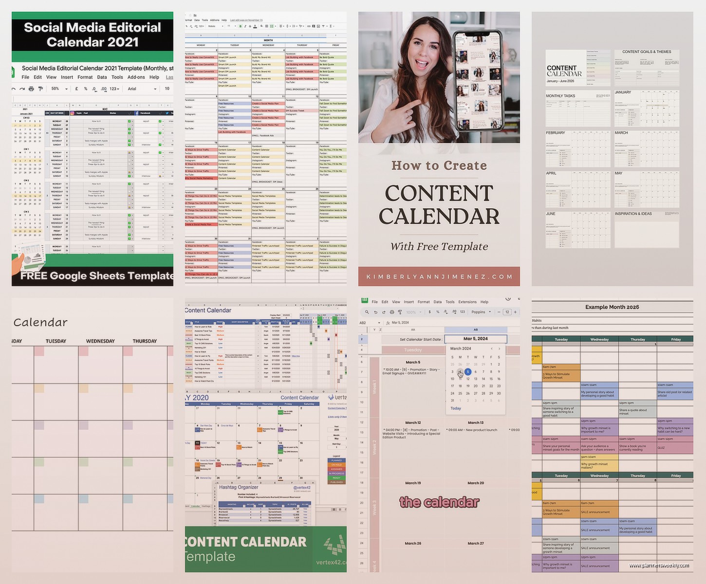 Content Planning Calendar Template: Marketing Guide