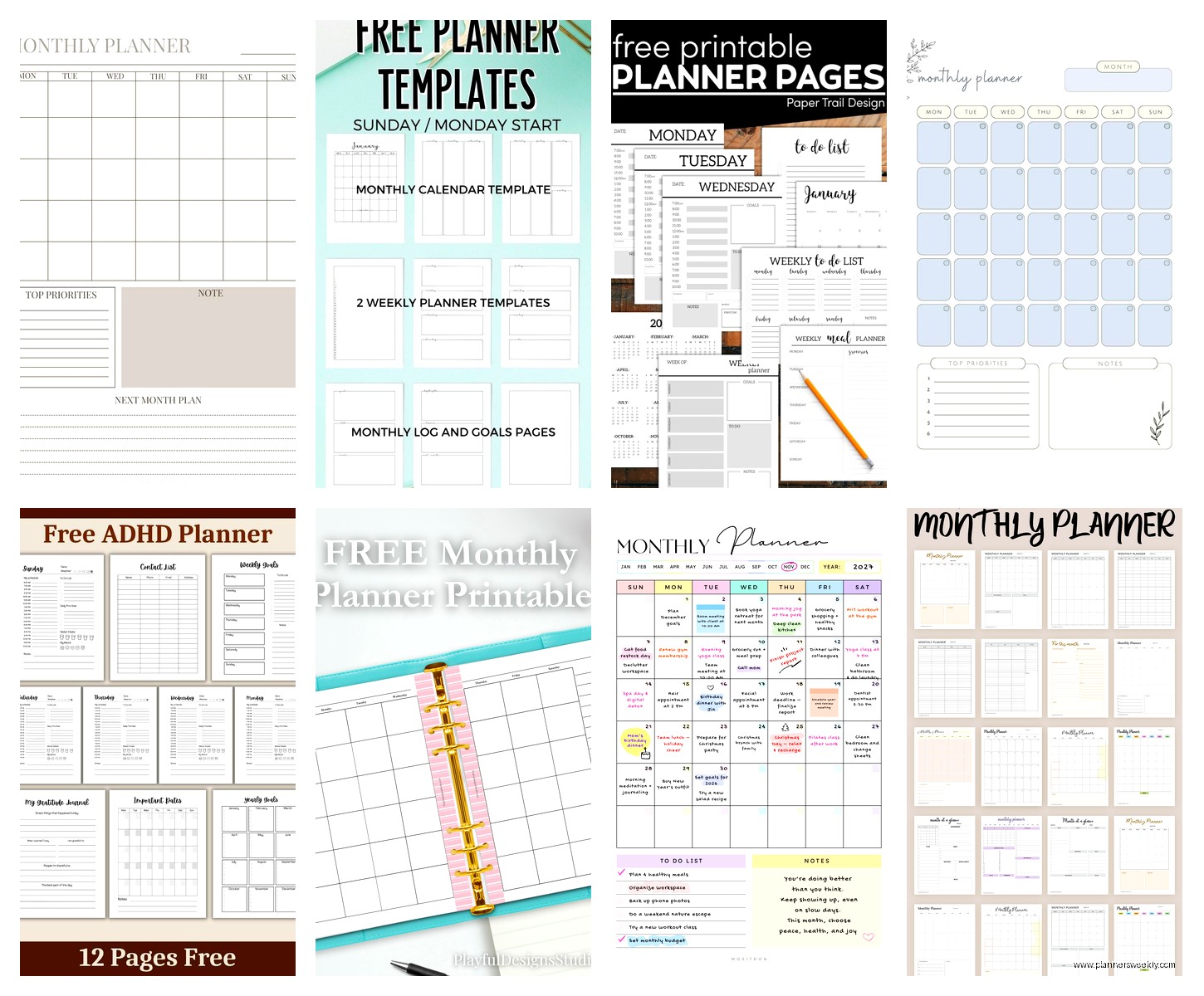 Custom Monthly Planner: Create Your Perfect Calendar