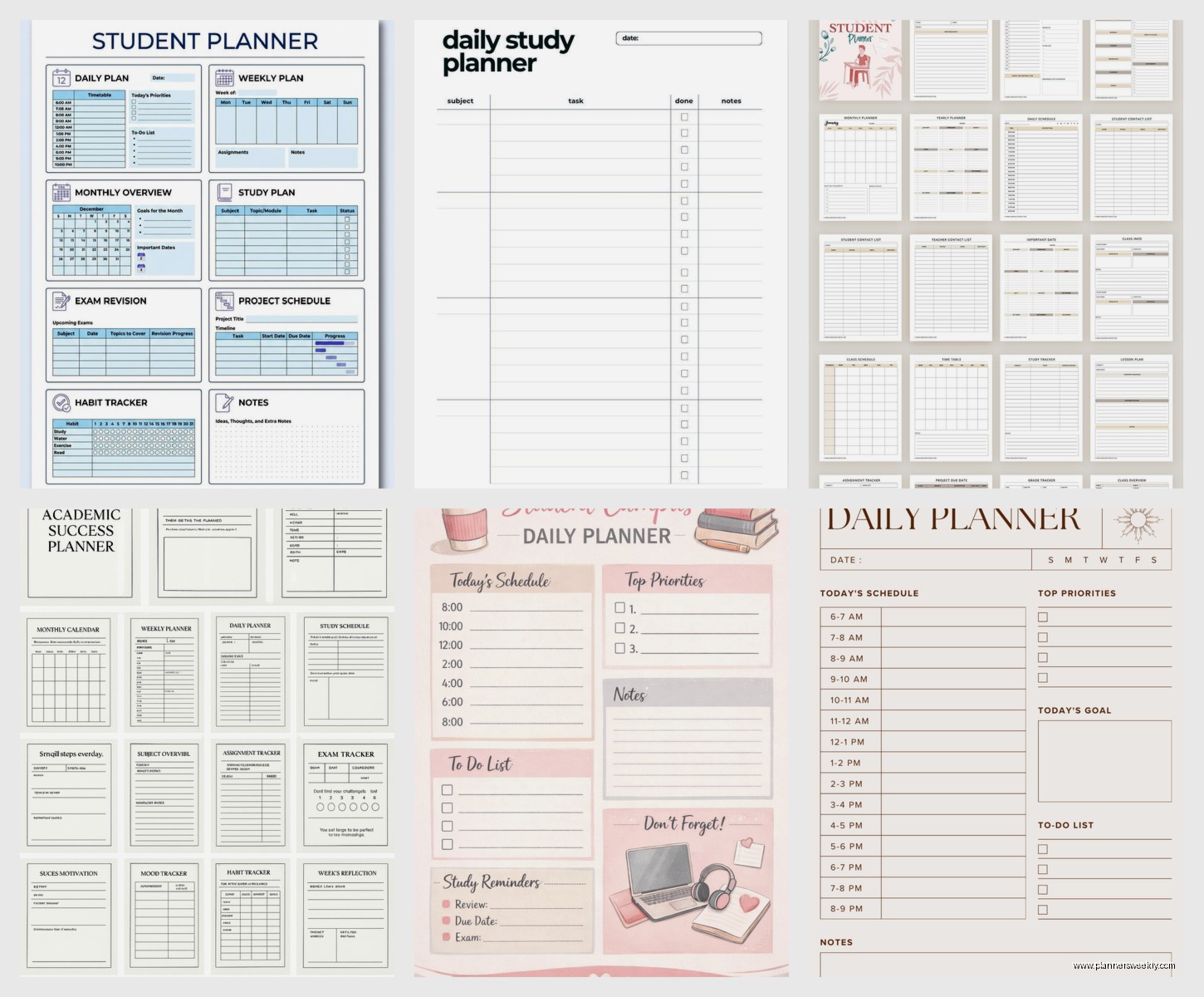 Daily Academic Planner: Best Student Planning Tools