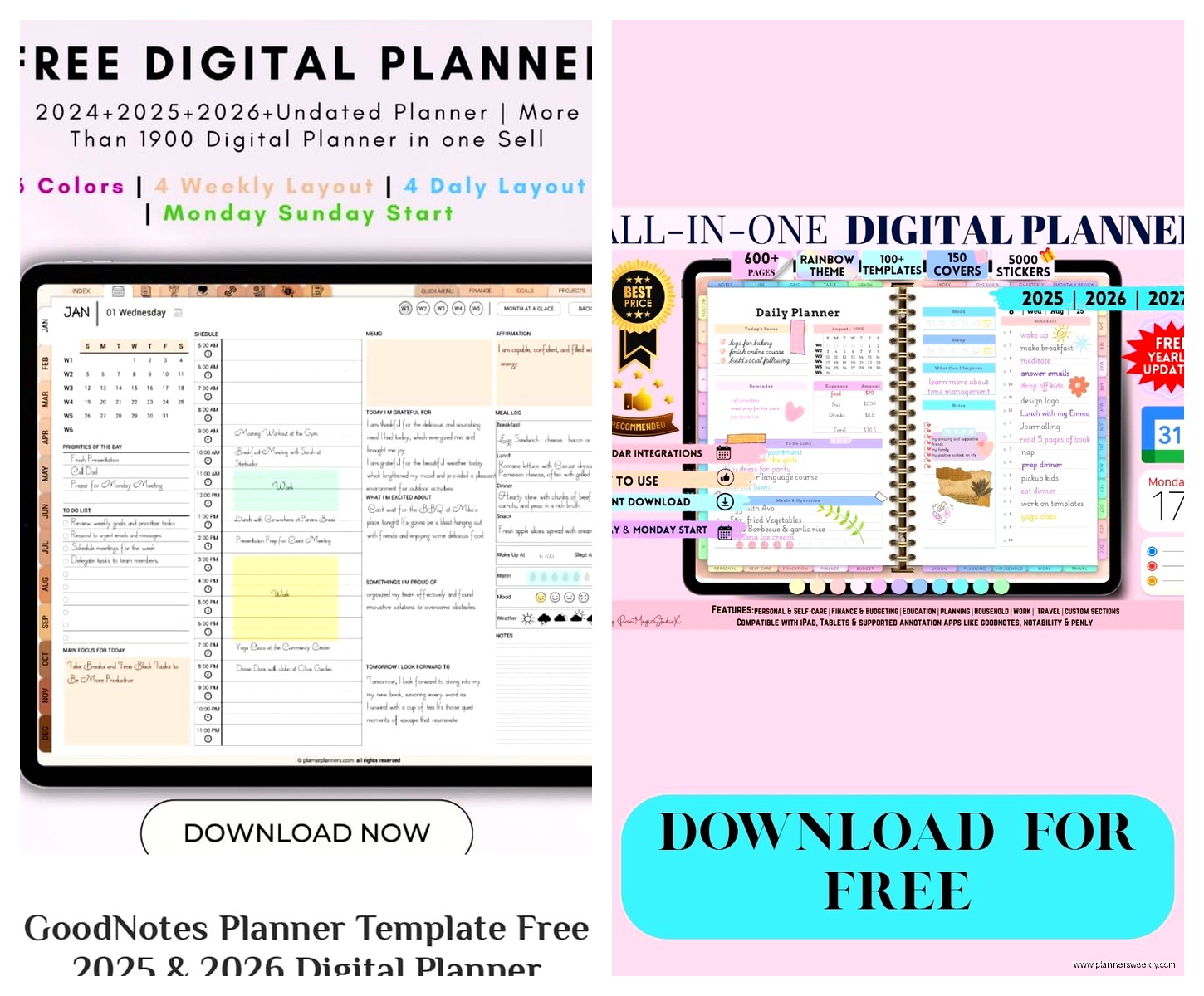 2026-27 Daily Planners: Extended Planning Guide