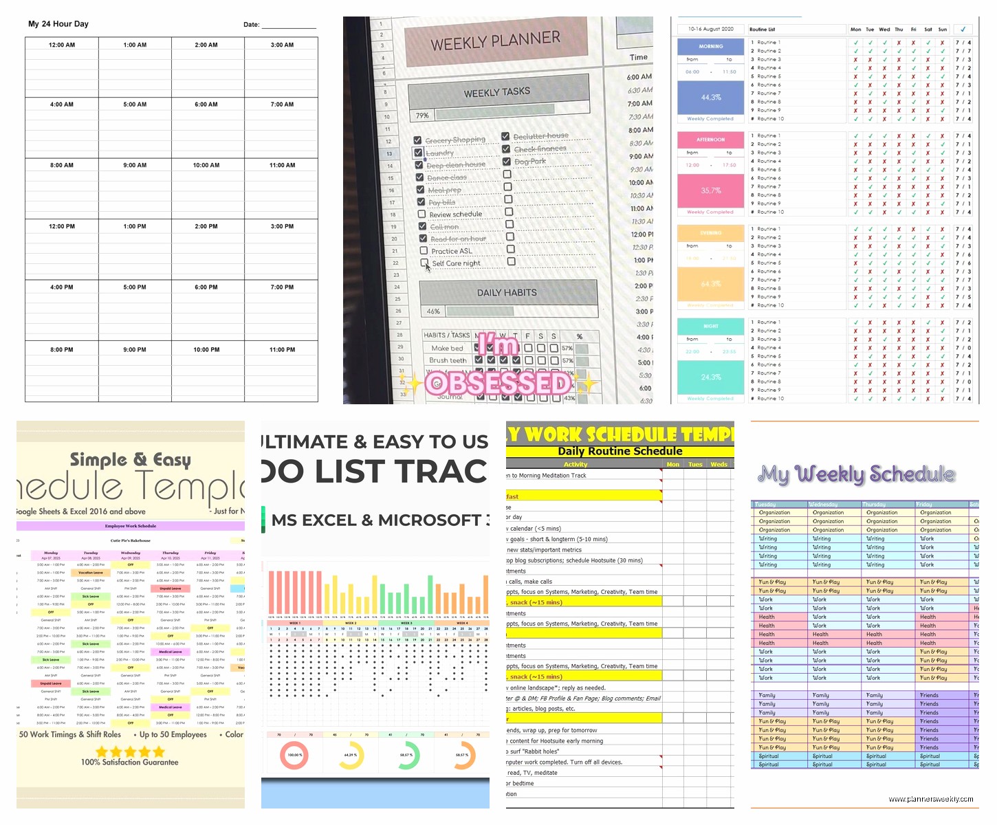 Excel Daily Schedule Template: Free Downloads & Guide