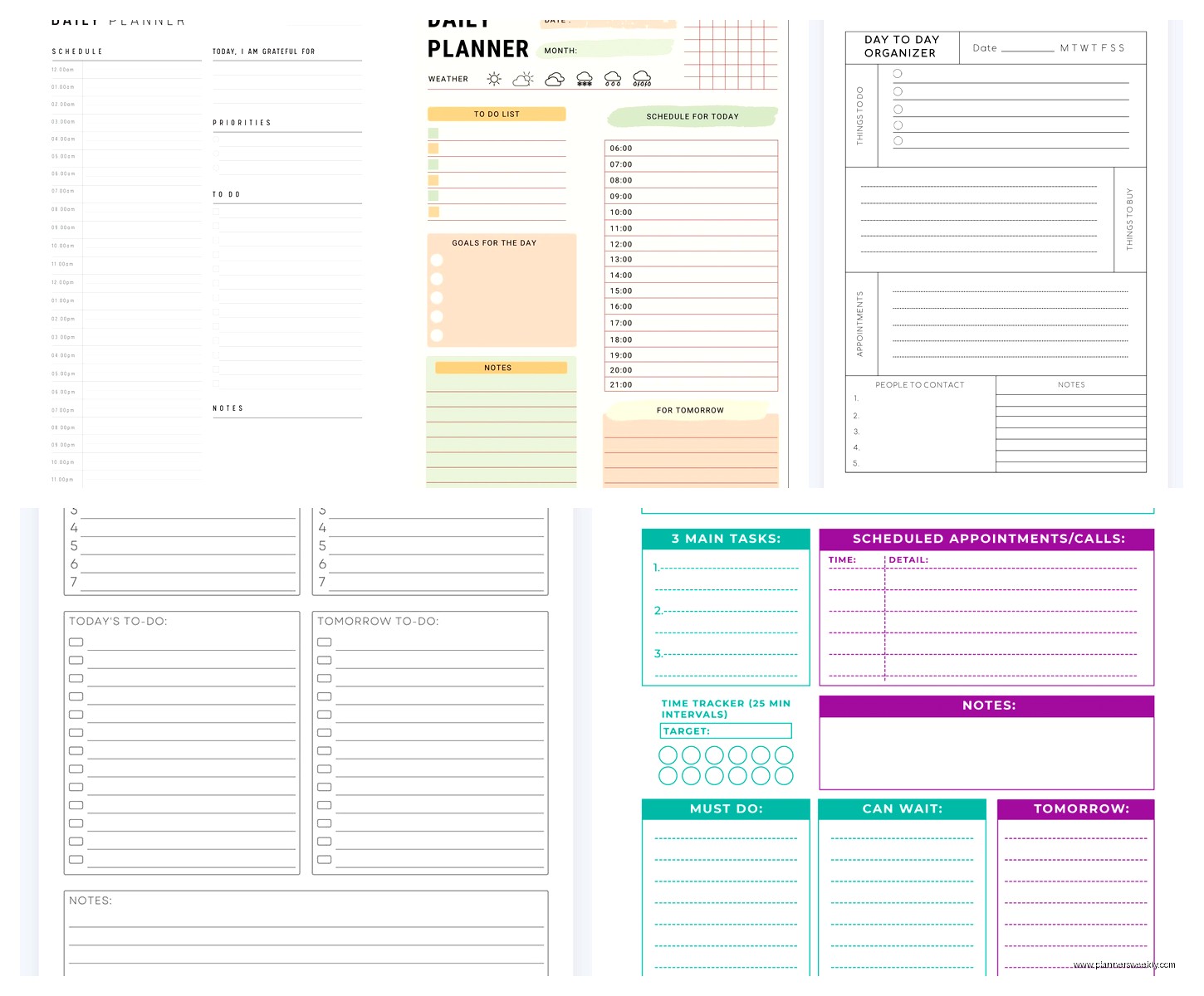 Daily Work Planner: Best Productivity Systems & Tools