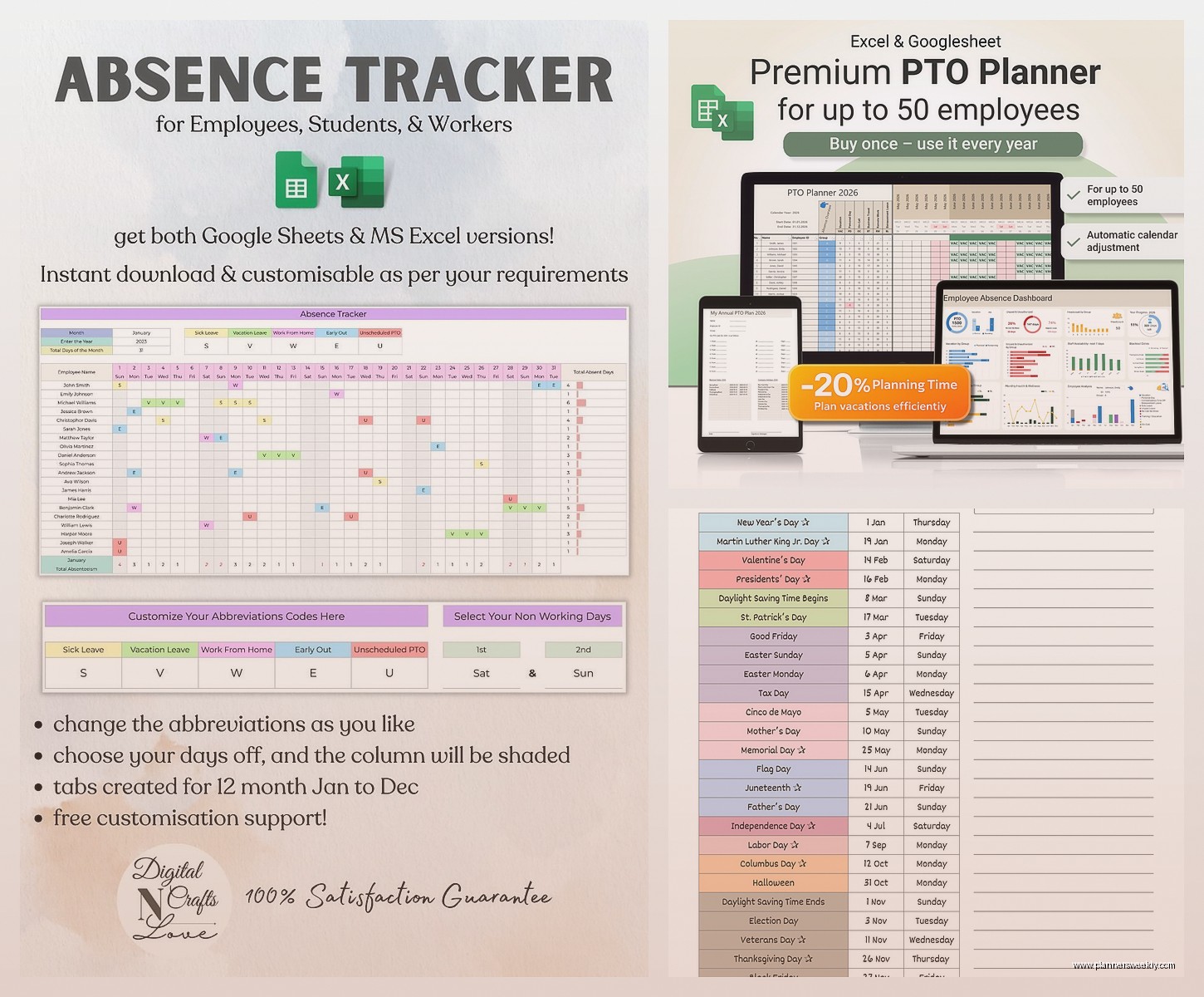 Employee Holiday Planner: Best HR Scheduling Tools