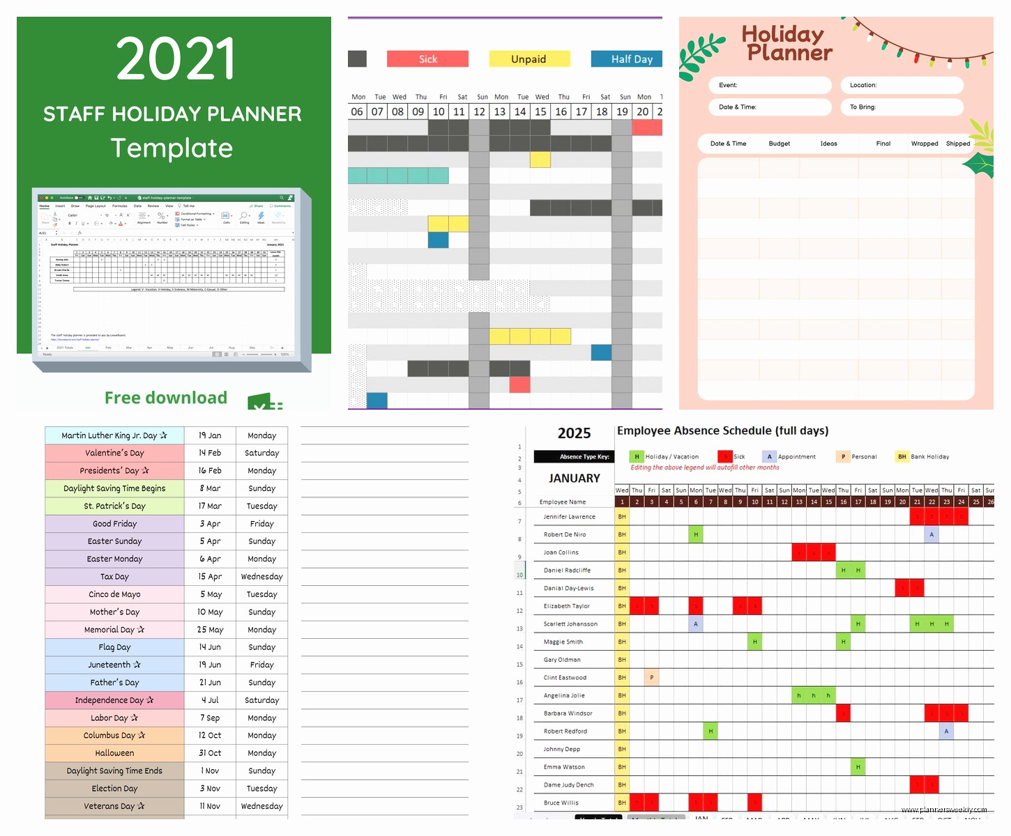 Employee Holiday Planner: Best HR Scheduling Tools