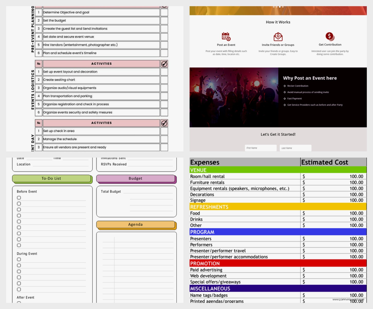 Event Management Template: Free Planning Tools