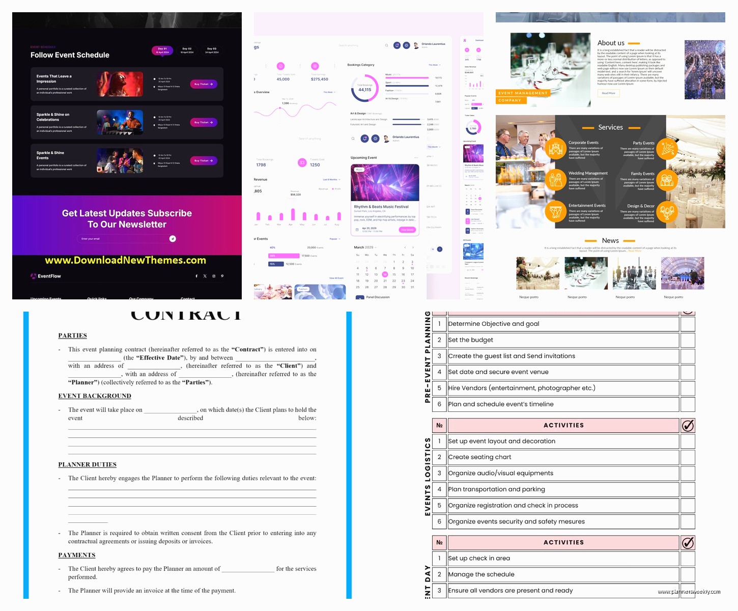 Event Management Template: Free Planning Tools