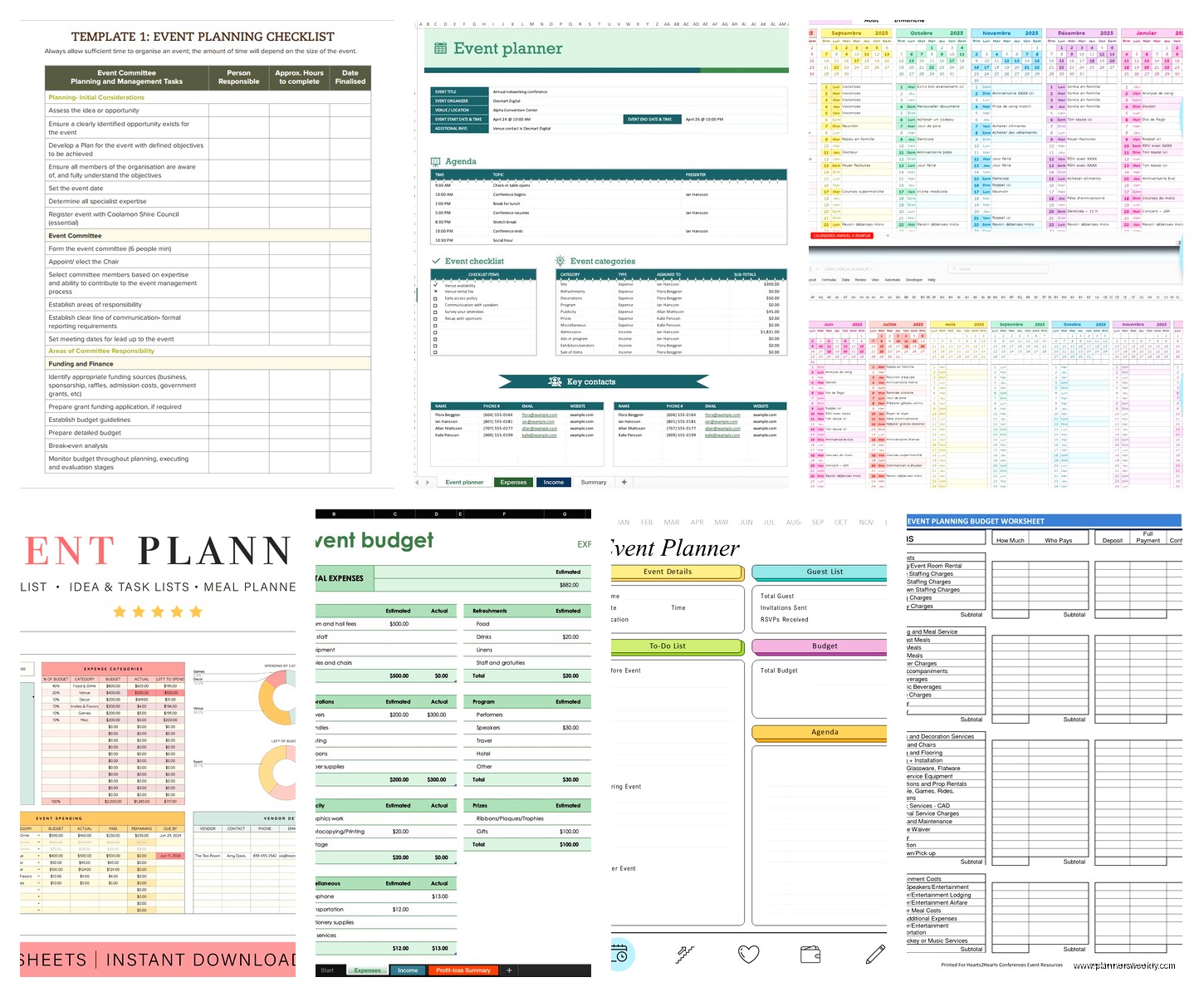 Excel Event Planning Template: Free Downloads & Guide