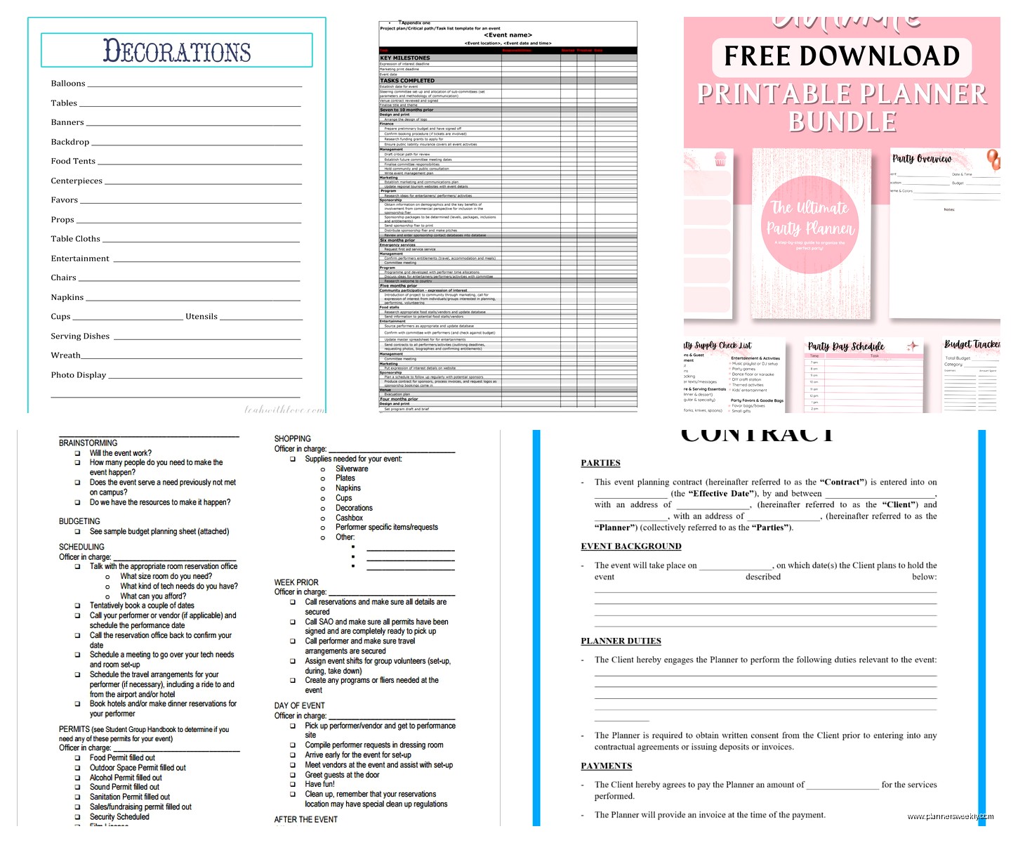 Free Event Planning Template Download: Checklists & Tools