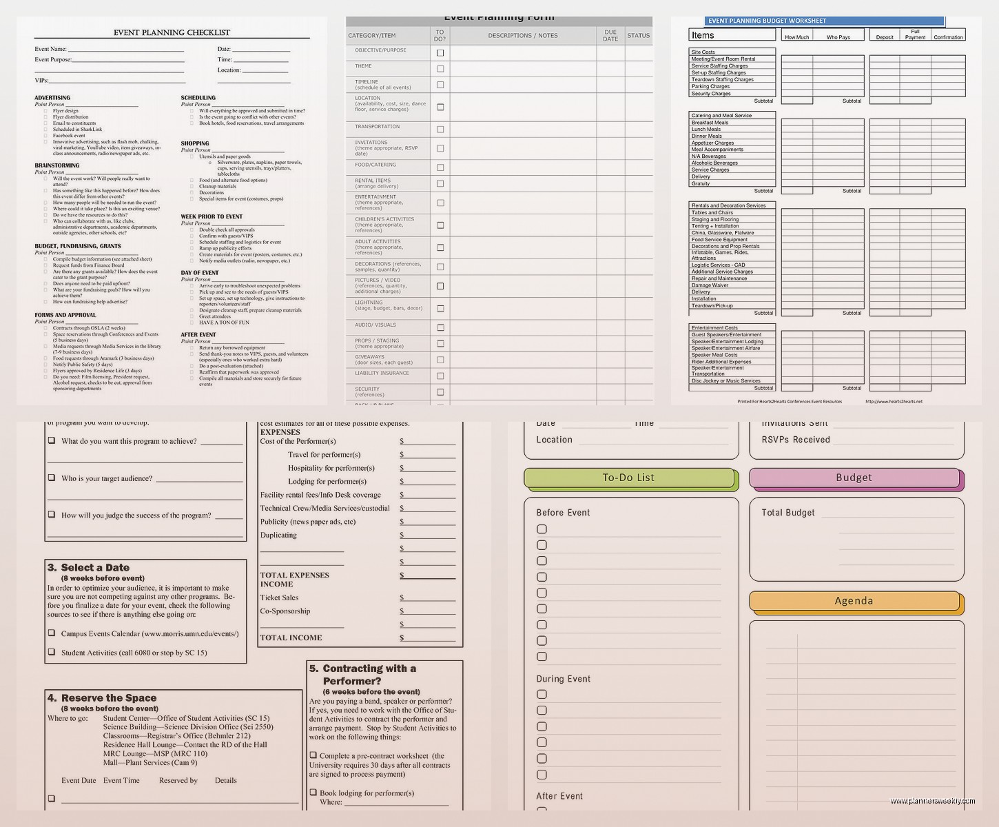 Event Planning Worksheet: Free Checklists & Tools