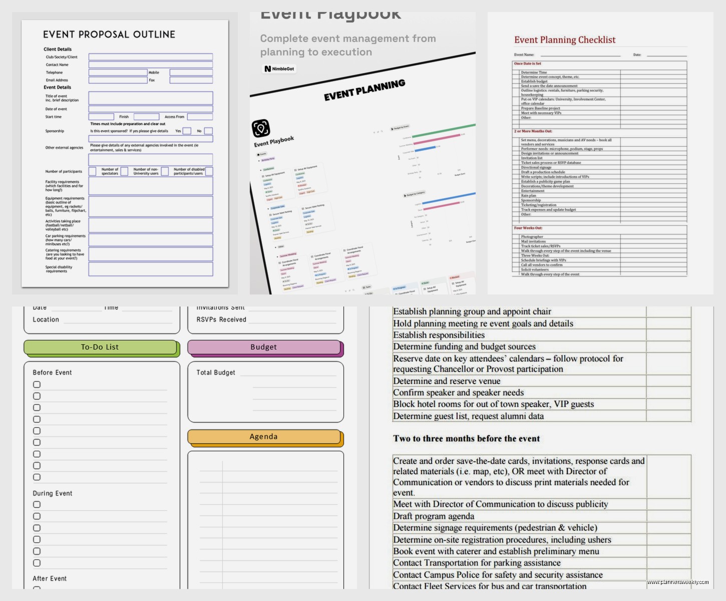 Free Word Event Planning Template: Downloads & Guide