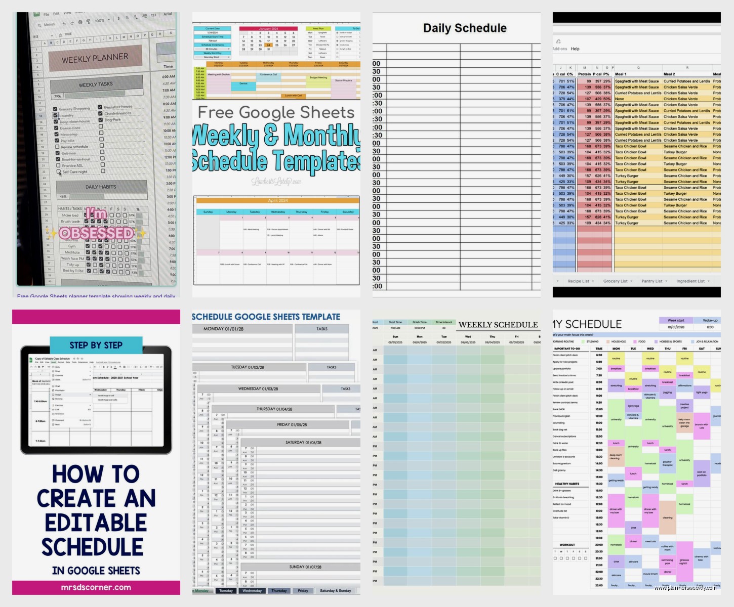 Free Google Sheets Schedule Template: Downloads & Guide
