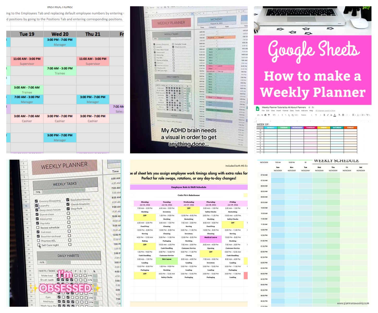 Google Sheets Weekly Schedule: Template Guide & Tutorial